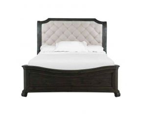 Bellamy California King Sleigh Bed in Peppercorn