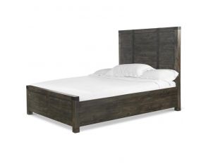 Abington California King Panel Bed in Weathered Charcoal