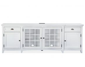 Heron Cove 90-Inch Console in Chalk White