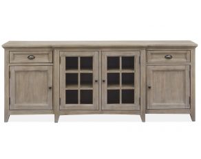 Paxton Place 80 inch Console in Dovetail Grey