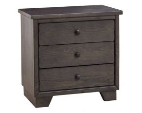 Diego Nightstand in Storm Gray