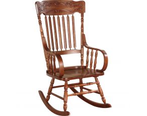 Acme Furniture Kloris Rocking Chair in Tobacco