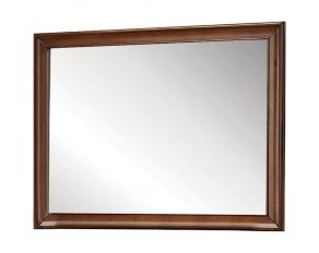 Acme Furniture Konane Mirror in Brown Cherry