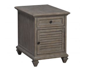 Lancaster Chairside End Table in Dovetail Grey