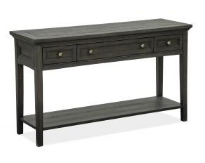 Westley Falls Rectangular Sofa Table in Graphite