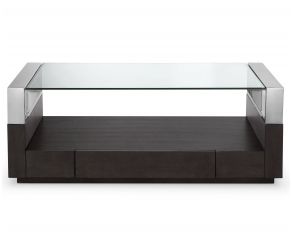 Revere Rectangular Cocktail Table in Graphite