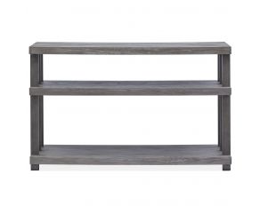 Eldridge Rectangular Sofa Table in Weathered Gravel