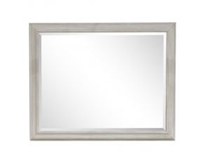 Bronwyn Landscape Mirror in Alabaster