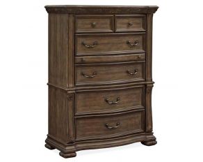 Durango Drawer Chest in Willadeene Brown