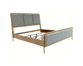 Arini King Upholstered Bed in Sand Wash and Grey