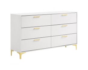 Kendall Wooden Dresser in White