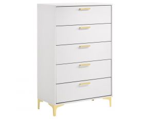 Kendall Wooden Chest in White