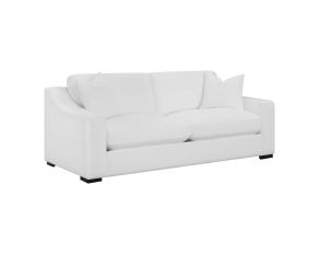 Ashlyn Upholstered Sloped Arms Sofa in White