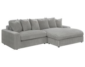 Blaine 2 Piece Sectional in Fog