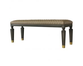 House Marchese Bench in Tan and Tobacco Finish