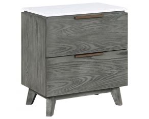G224603 Nightstand in Grey and White