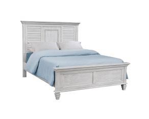 Franco California King Panel Bed in Antique White