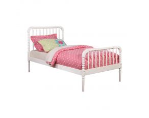 Coaster Jones Bed in White, Twin