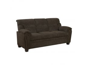 Coaster Clemintine Sofa in Brown