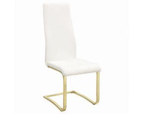 Coaster Furniture Chanel Dining Chair in White