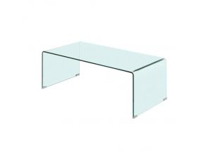 Rectangular Coffee Table in Clear