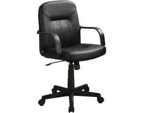 Minato Adjustable Height Office Chair in Black