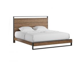 Hendrick King Bed in Brown and Black