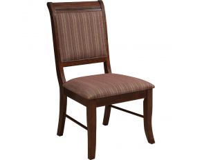 Mahavira Set of 2 Sides Chairs in Espresso
