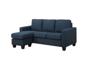 Emerald Home Furnishings Nix 2 Piece Sectional in Navy