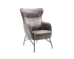 Franky Accent Chair in Charcoal