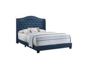 Sonoma Camel Back Queen Bed in Blue