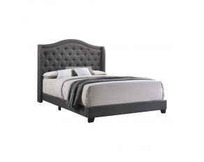 Sonoma Camel Back Queen Bed in Grey