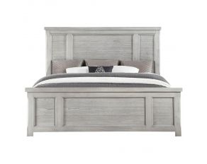 Legends Queen Bed in Light Gray