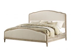 Interlude King Upholstered Bed in Sandstone