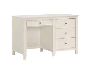 Selena 3 Drawer Computer Desk Storage in White