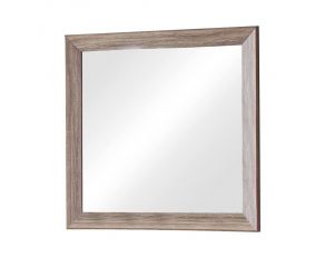 Kauffman Rectangular Mirror in Washed Taupe