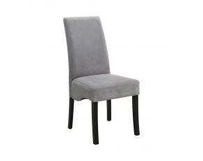 Stanton Upholstered Side Chairs in Grey