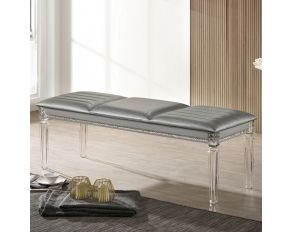 Maddie Bench in Silver