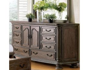 Furniture of America Persephone Dresser in Rustic Natural Tone