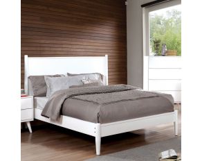 Furniture of America Lennart II California King Bed in White