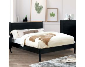 Furniture of America Lennart II Queen Bed in Black