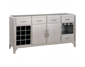 Furniture of America Diocles Server in Silver