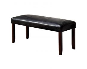 Furniture of America Emmons I Bench in Dark Cherry