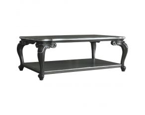 House Delphine Rectangular Coffee Table in Charcoal Finish