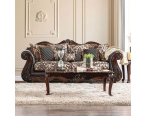 Furniture of America Jamael Sofa in Brown