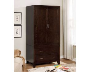 Furniture of America Enrico Armoire in Espresso