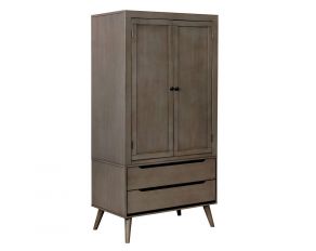 Furniture of America Lennart Armoire in Gray