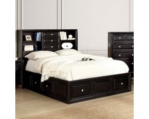 Furniture of America Yorkville Queen Bed in Espresso Finish