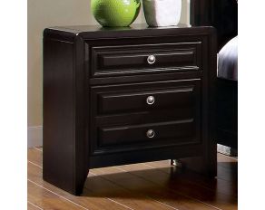 Furniture of America Yorkville Night Stand in Espresso Finish