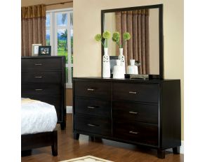 Furniture of America Enrico I Dresser in Espresso Finish